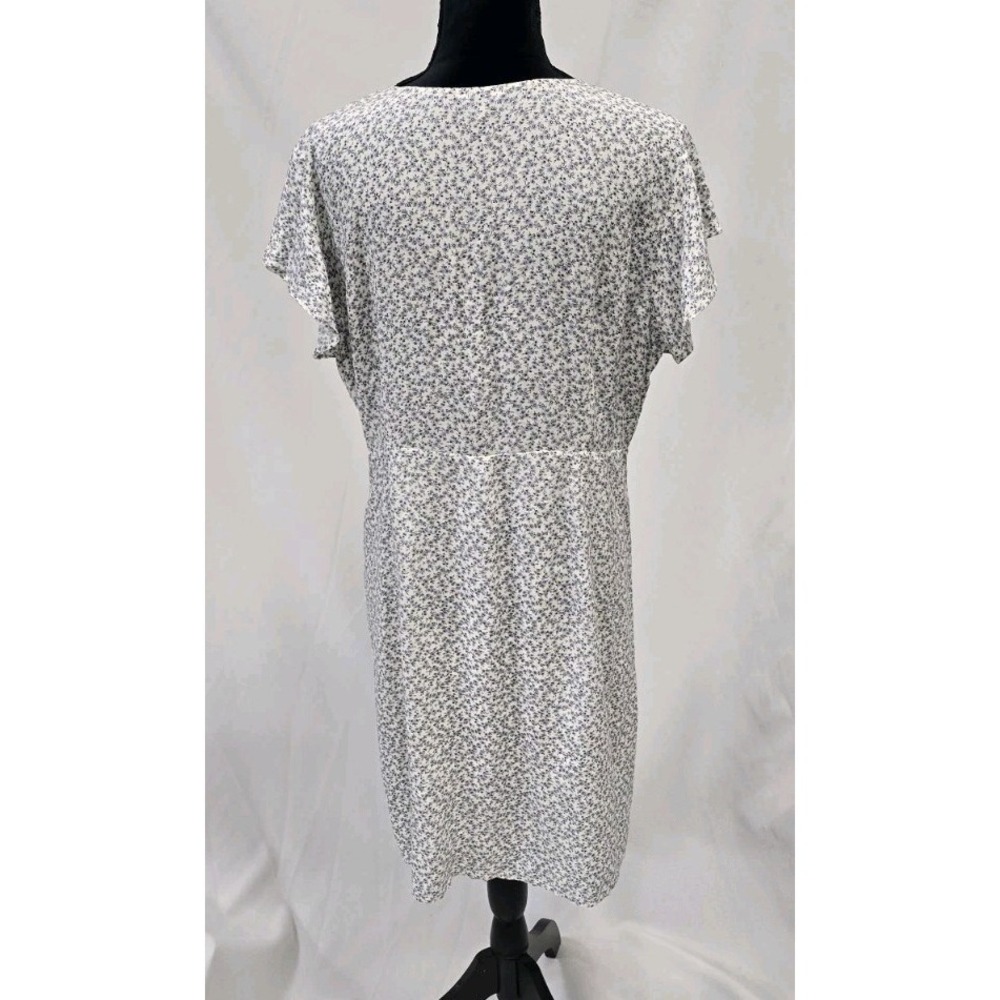 Rails women XL helena dress prairie cottagecore milkmade bloomcore floral v-neck - Picture 8 of 9